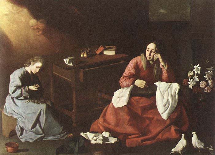 Francisco de Zurbaran The House of Nazareth